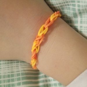 Mango peach smoothie bracelet